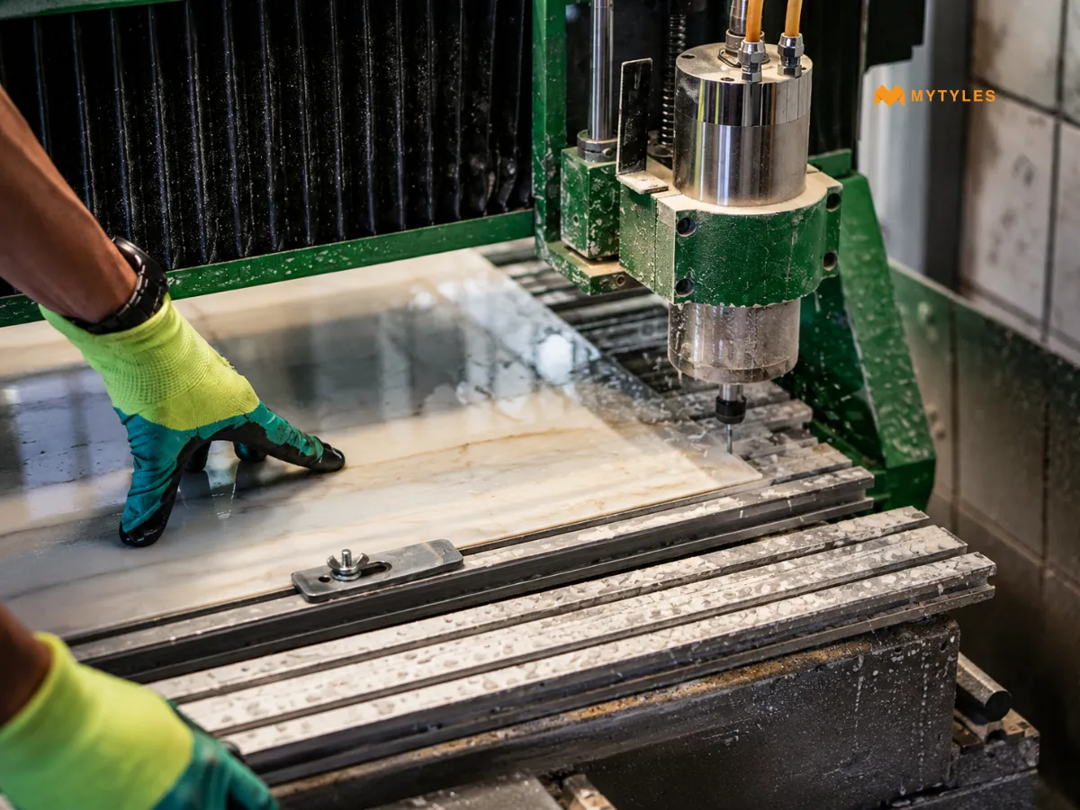 Tile Cutting Process